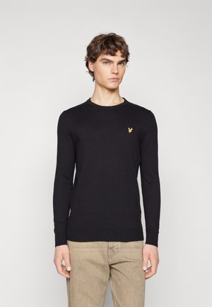 CREW NECK  - Strikkegenser - jet black