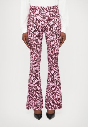 CHALINE FLARED LEGGINGS - Legging (type pantalon) - pink