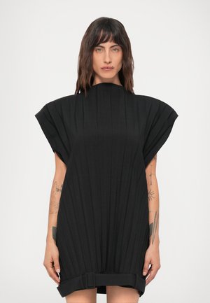 DRESS - Pulóverruha - off black