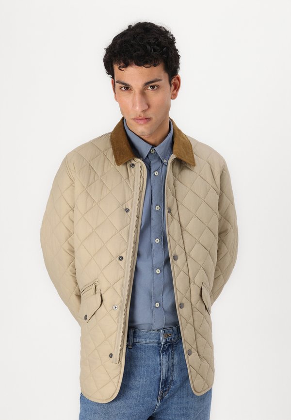 MODERN CHELSEA QUILTED JACKET - Light jacket - washed stone4