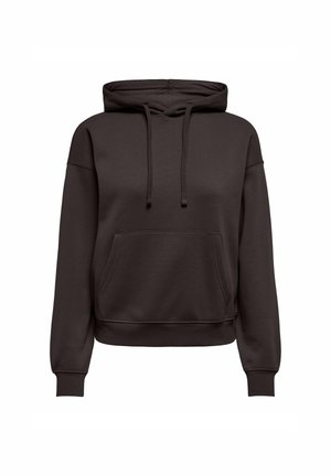 ONLY, ONLBEST L/S HOOD SWT NOOS - Kapuutsiga pusa - chocolate torte