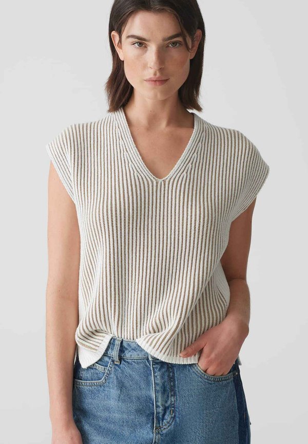 Strickpullover - soft oat