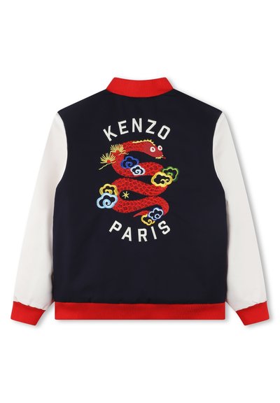 KENZO kids Blouson Bomber - bleu de chine