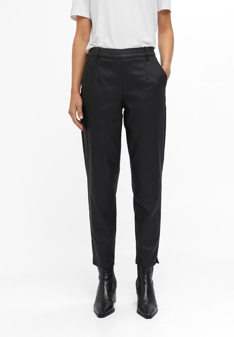Object OBJBELLE LISA PANT - Püksid - black/must