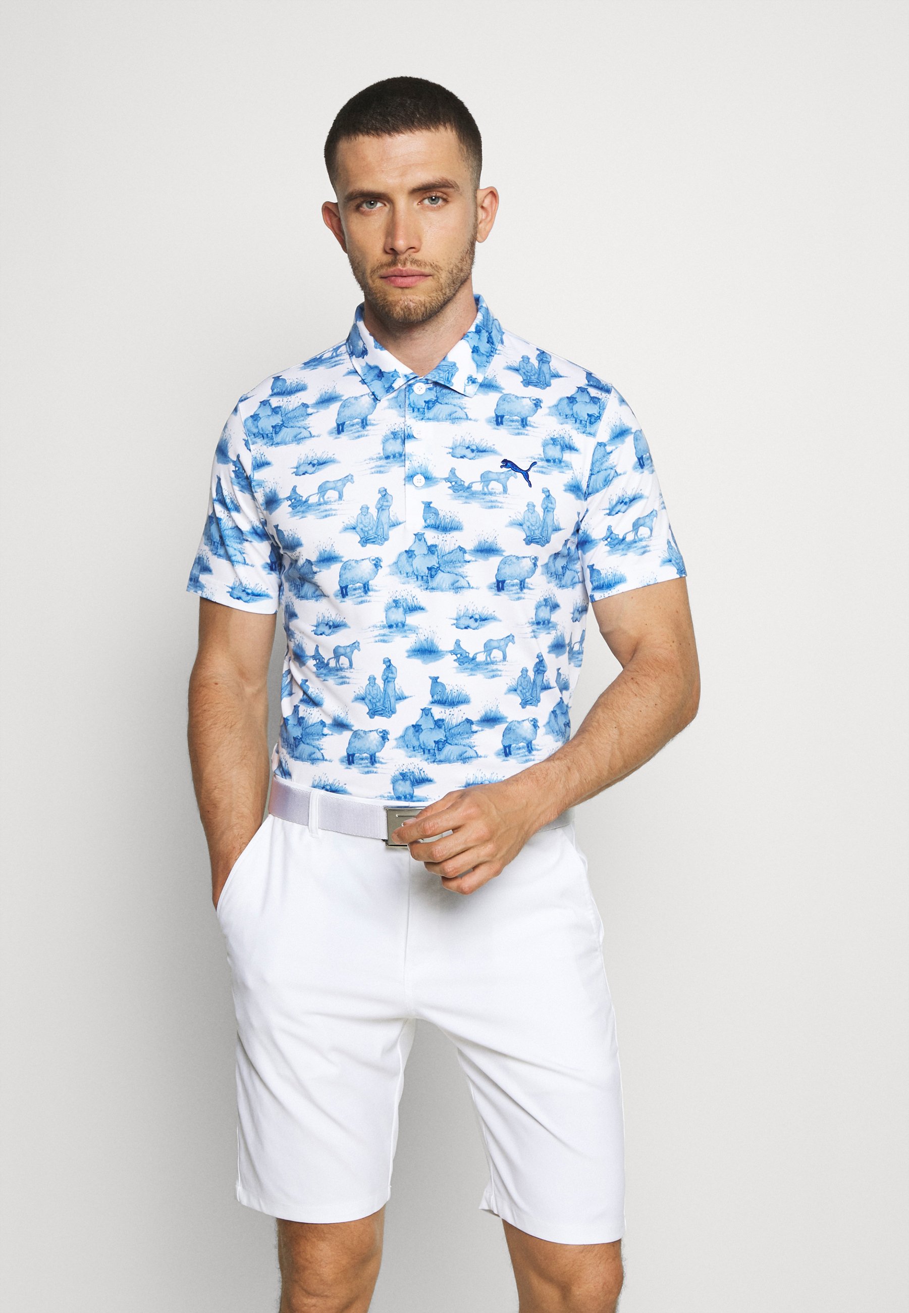 puma cloudspun golf shirt