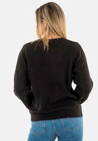 ICHI Pullover - noir