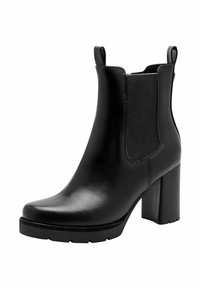 Marco Tozzi CHELSEA - Bottines à talons hauts - black