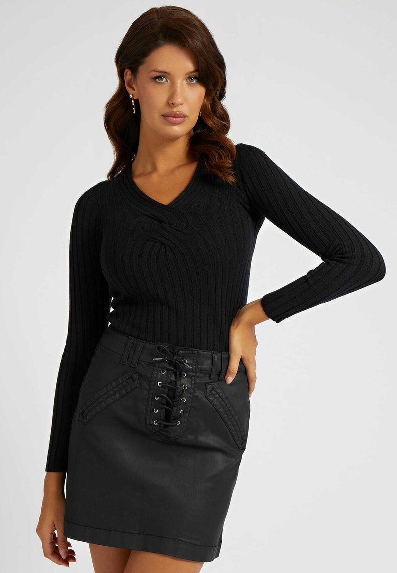 Guess Jumper schwarz/black Zalando.ie