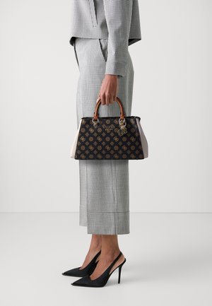 Guess EVELUNE GIRLFRIEND SATCHEL - Sac à main - mocha