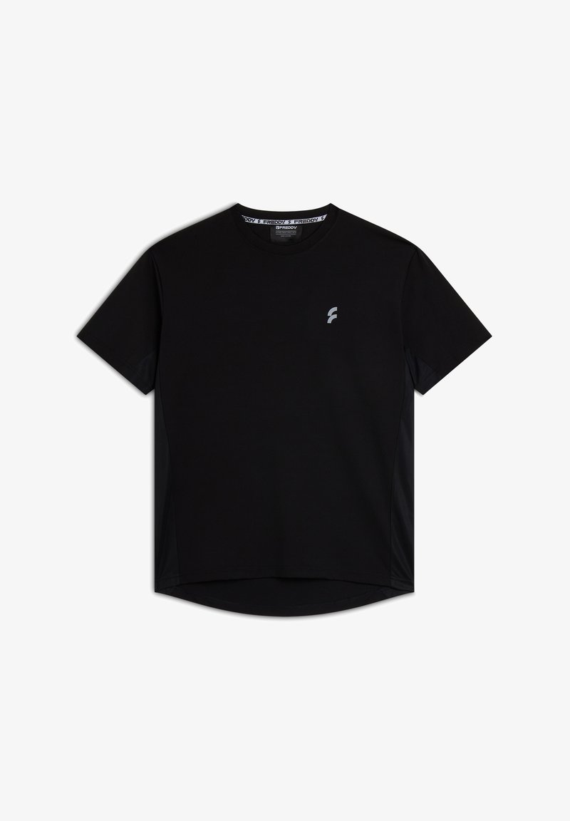 Freddy IN TECNICO CON INSERTI TRASPIRANTI - Camiseta deportiva - black