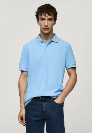 Mango Pikeepaita - light blue