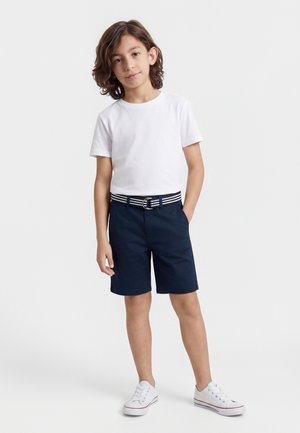 BAGGY BELTED - Shorts - dark night navy