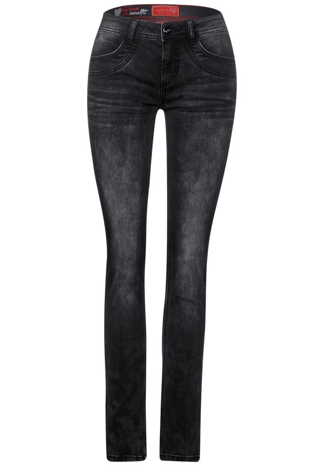 Jeans Slim Fit - schwarz