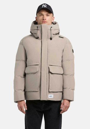 Winterjacke - greige