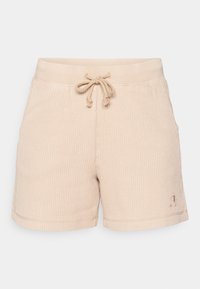 HIGH WAIST SHORT - Αθλητικό σορτς - beige