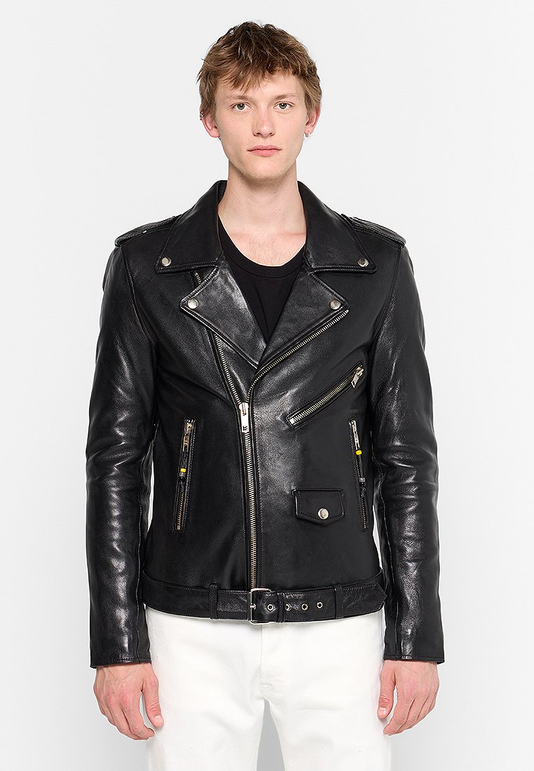 BLK DNM Leren jas zwart BLK DNM Leren jas zwart