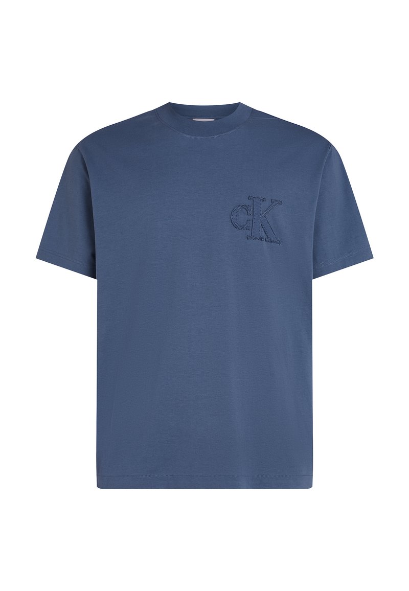 Calvin Klein Jeans T-shirt basic blauw