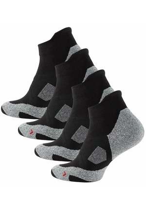 PACK OF 2 PAAR UNISEX - Calze sportive - schwarz