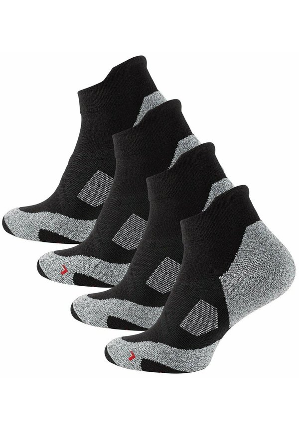 PACK OF 2 PAAR UNISEX - Sportsocken - schwarz