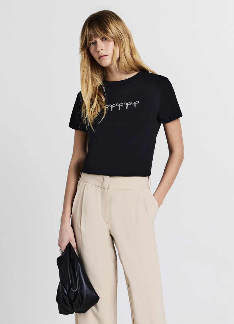 Calliope T-shirt con stampa - ultrablack
