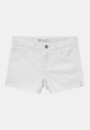 Denim shorts - white