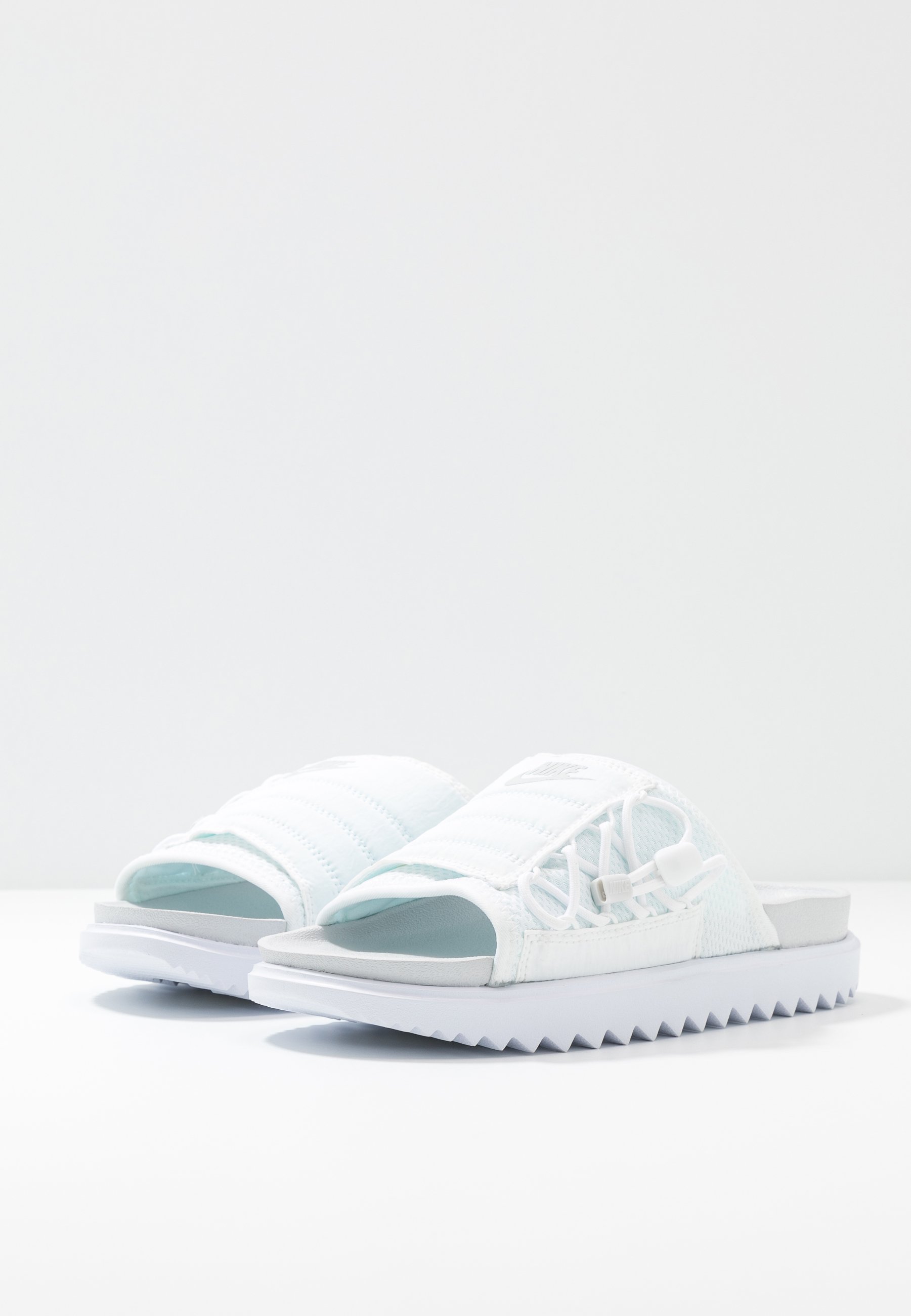 Nike Sportswear ASUNA SLIDE - Sandalias planas - photon dust/white/crema -  Zalando.es