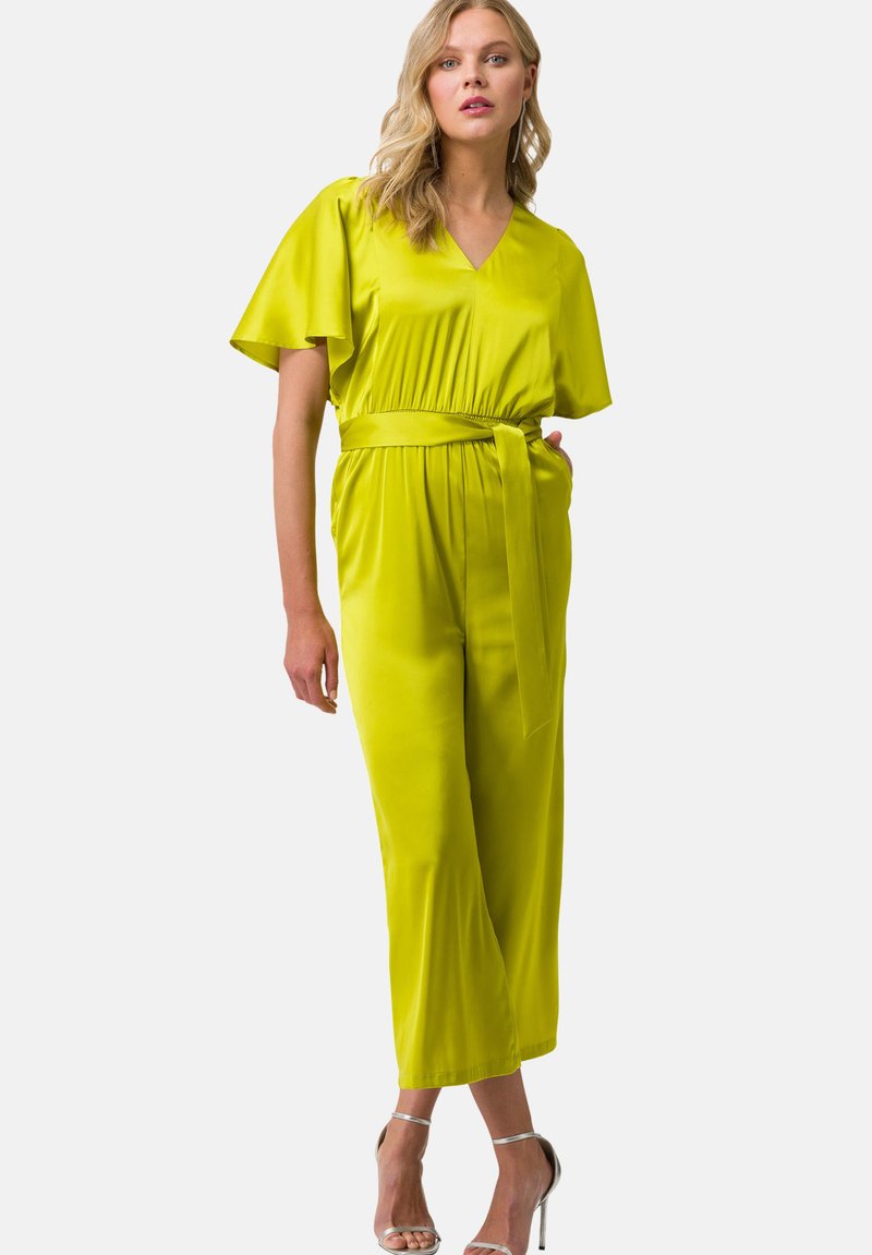 zero MIT GÜRTEL - Kezeslábas - apple green