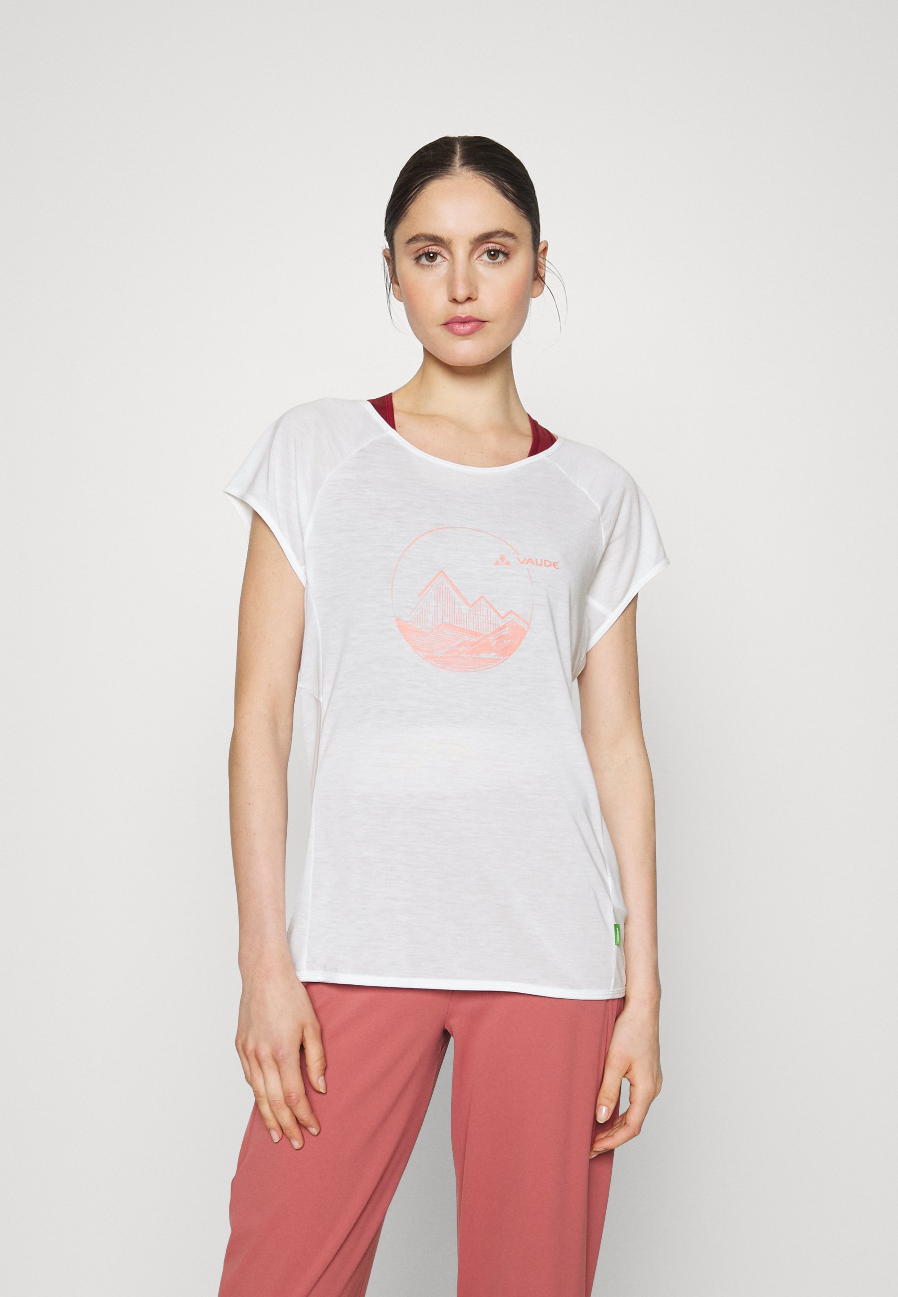 Vaude TEKOA - Camiseta deportiva - white/blanco - Zalando.es