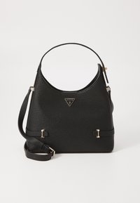 SMALL HOBO CROSSBODY - Handväska - black