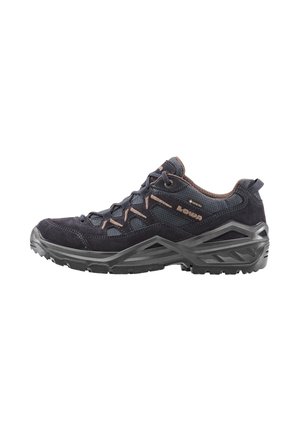 SIRKOS EVO GTX LO - Hiking shoes - black