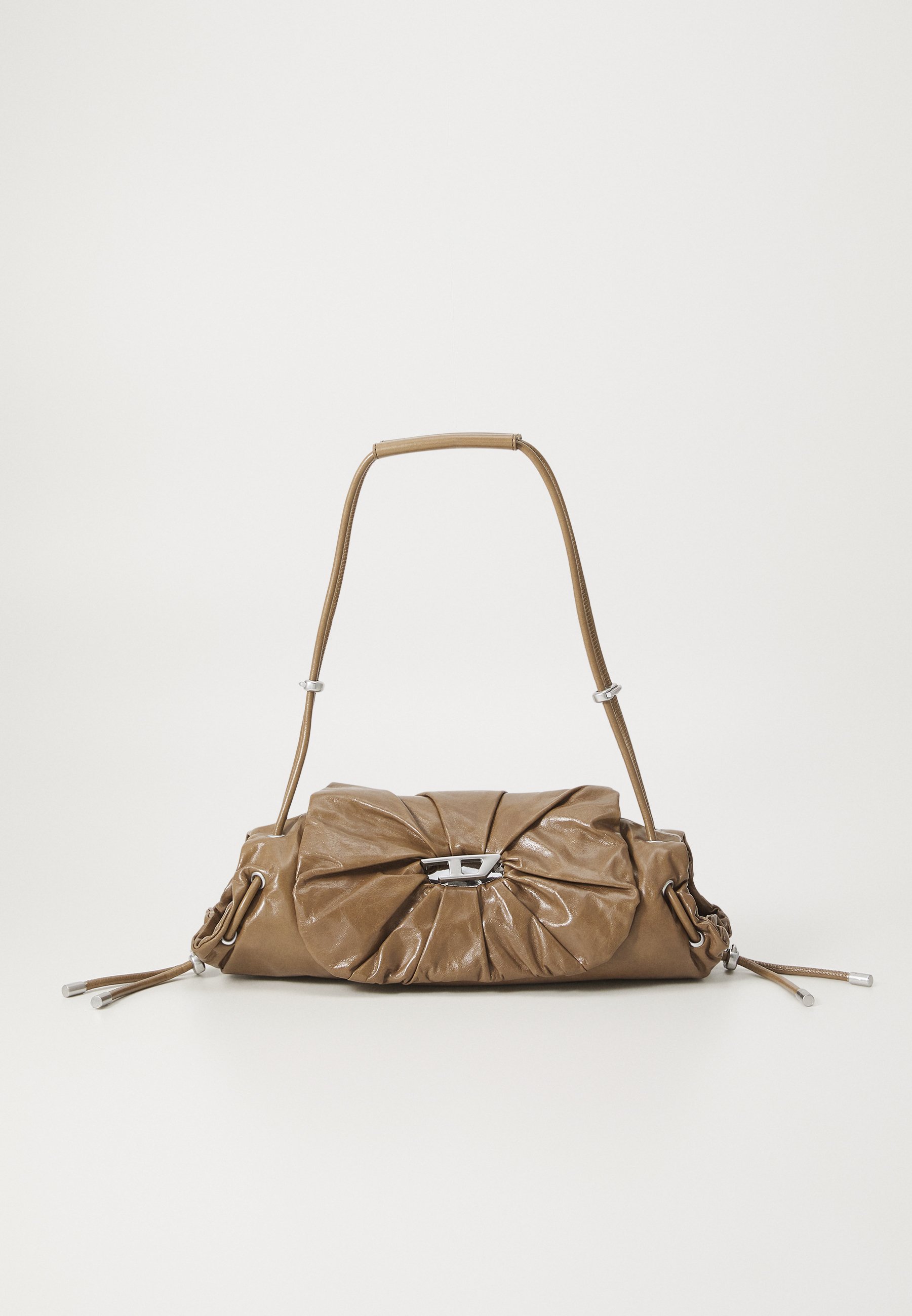 SATUR Scrunch medium shoulder bag brown SATUR Scrunch medium shoulder bag brown