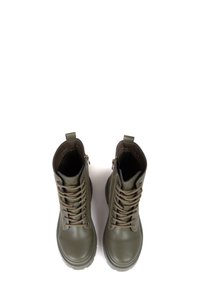 Miriade Stivaletti con plateau - verde militare