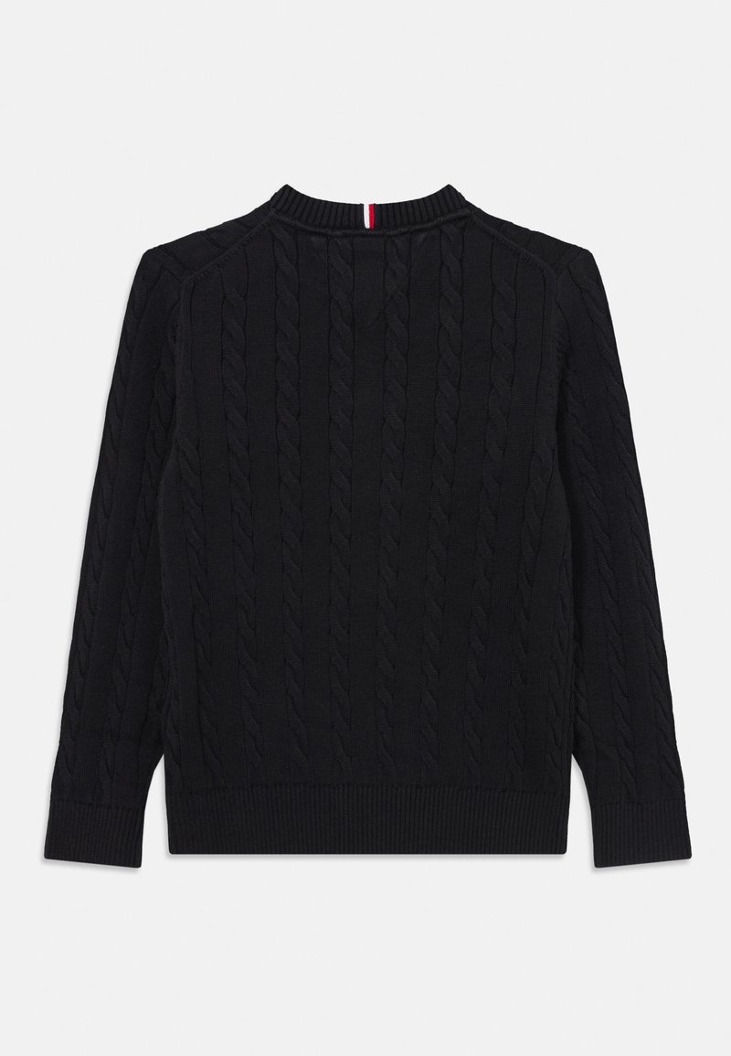 Tommy Hilfiger CABLE SWEATER Jumper black