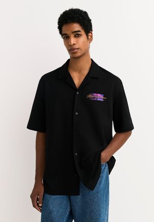 Next, REGULAR FIT - PRINT - Hemd - black