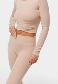 Carpatree CROSSOVER HIGHWAIST  - Punčochy - beige