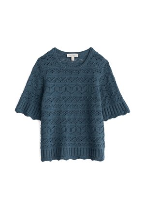 Print T-shirt - teal