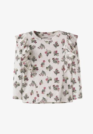 Name it, REGULAR FIT - Topper langermet - peyote melange