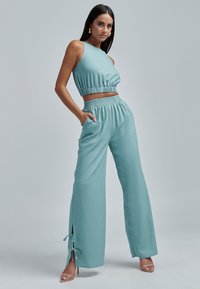 BWLDR LAILA - Kalhoty - duck egg blue