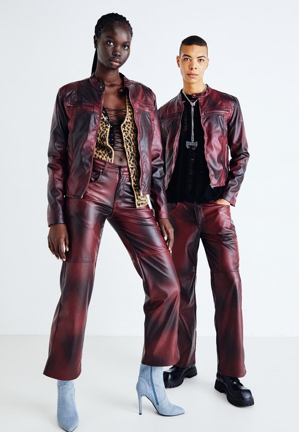 OXBLOOD PANTS UNISEX - Trousers - oxblood2