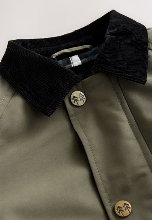 Next REGULAR FIT-COLLAR - Cappotto corto - khaki green