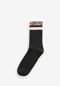 Next ANKLE 4 PACK REGULAR FIT - Șosete - black animal