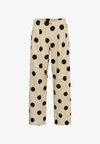 CUTIKA PANTS - Pantalon classique - whitecap black dot
