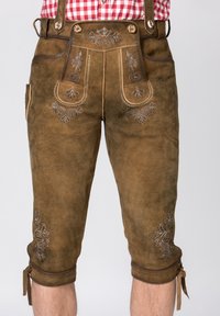 Stockerpoint JUSTIN - Lederhose - brown