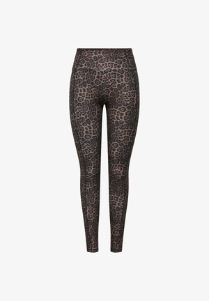 ONLY Play, LEGGINGS ONPRYA-2-MELEO TIGHT FIT LEGGINGS - Tights - deep taupe
