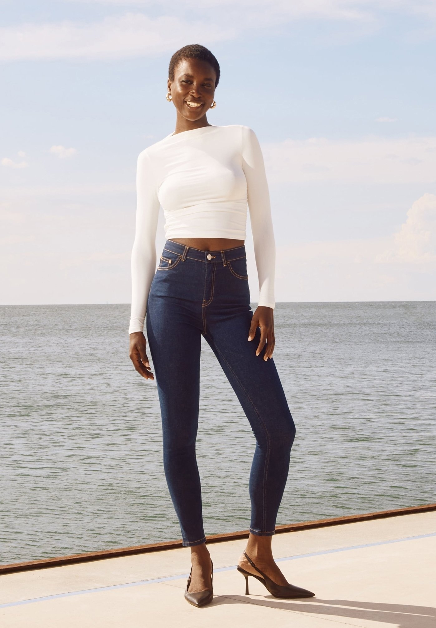 Terranova A VITA ALTA - Jeans Skinny Fit - blu denim scuro/blu scuro -  Zalando.it