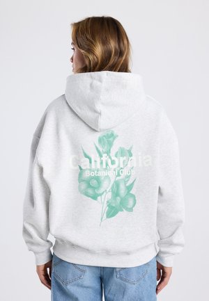 Hoodie - mottled grey