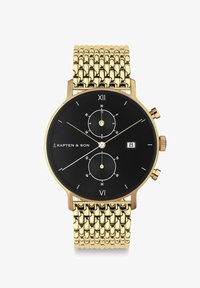 Unausgewählt, gold coloured black