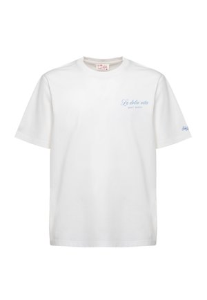 MC2 Saint Barth T-SHIRT PORTLAND - T-shirt con stampa - bianca