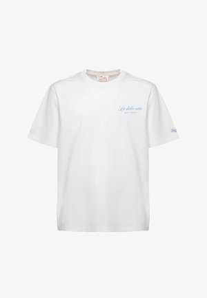 MC2 Saint Barth, T-SHIRT PORTLAND - T-shirt con stampa - bianca