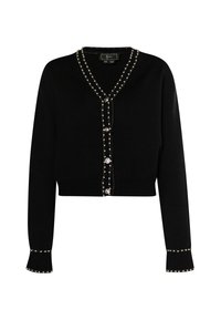MIT PERLEN MIOKI - Cardigan - schwarz